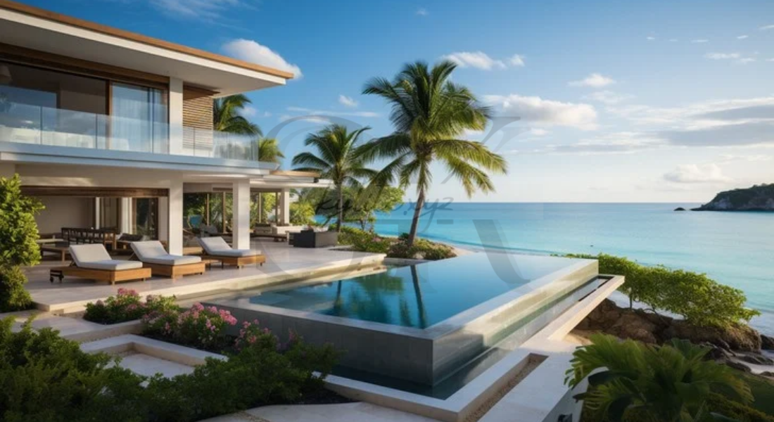 Oceanfront Villas with Infinity Pool